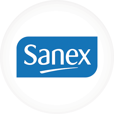Et le logo Sanex
